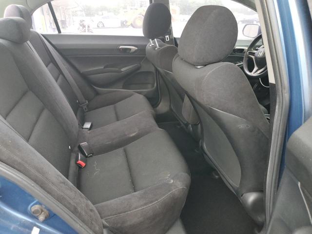 2HGFA1F69AH511293 - 2010 HONDA CIVIC LX-S ლურჯი ფოტო 10