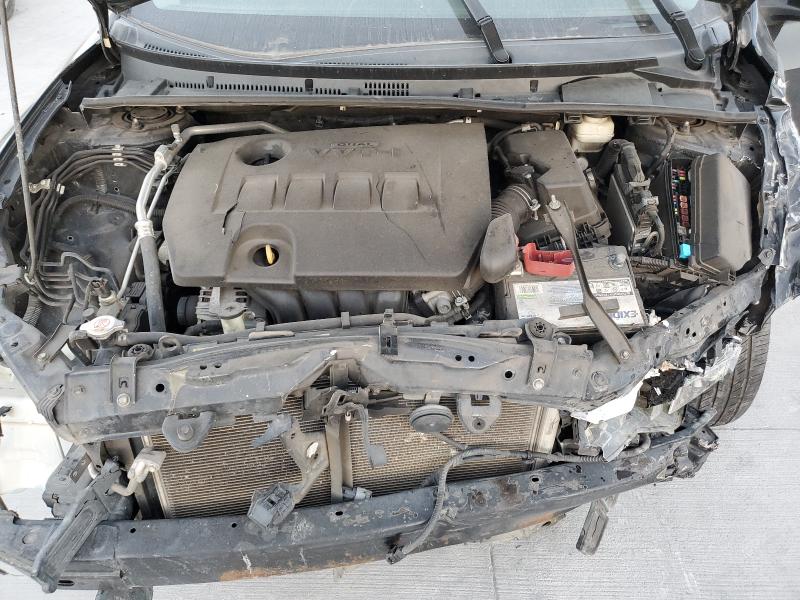 5YFBURHE3KP895056 - 2019 TOYOTA COROLLA L BLACK photo 11