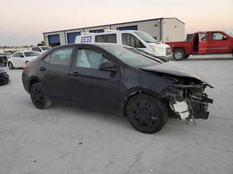 5YFBURHE3KP895056 - 2019 TOYOTA COROLLA L BLACK photo 4