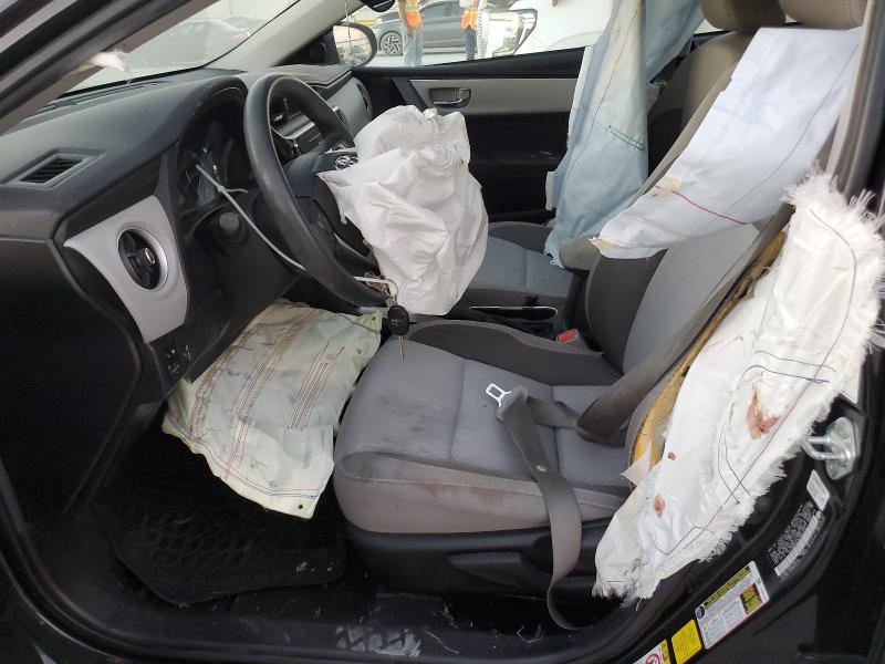 5YFBURHE3KP895056 - 2019 TOYOTA COROLLA L BLACK photo 7