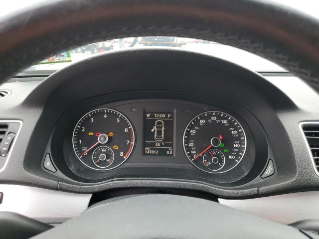 1VWBP7A35CC031475 - 2012 VOLKSWAGEN PASSAT SE BLUE photo 9