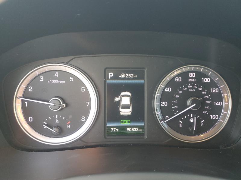 5NPE34AF9JH646794 - 2018 HYUNDAI SONATA SPORT Մոխրագույն լուսանկար 9