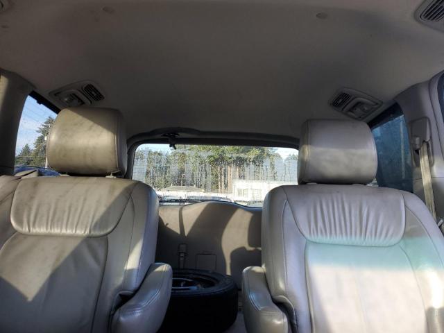 5TDDK4CC2AS031404 - 2010 TOYOTA SIENNA XLE MAROON photo 10