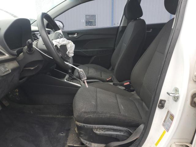 3KPC24A36JE011472 - 2018 HYUNDAI ACCENT SE თეთრი ფოტო 7