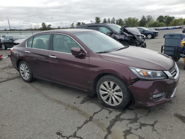 1HGCR2F89DA272172 - 2013 HONDA ACCORD EXL BURGUNDY photo 4