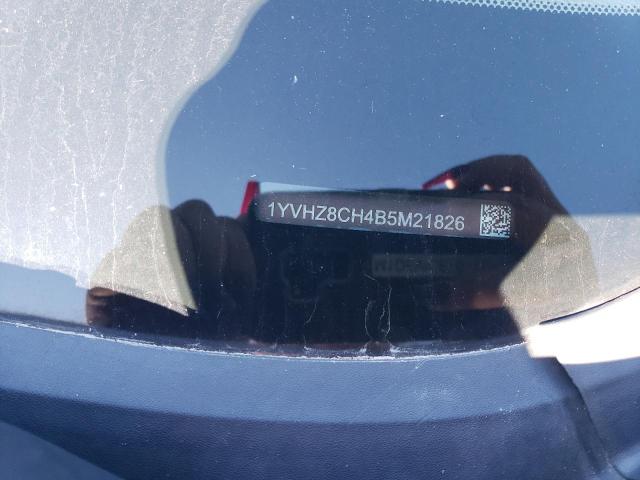 1YVHZ8CH4B5M21826 - 2011 MAZDA 6 I GRAY photo 12