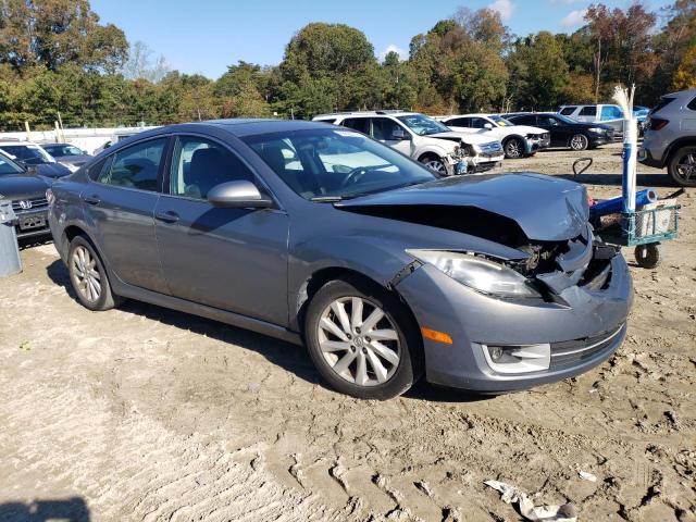 1YVHZ8CH4B5M21826 - 2011 MAZDA 6 I GRAY photo 4
