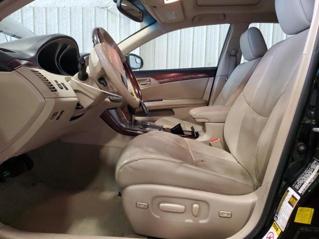 4T1BK3DB8CU467126 - 2012 TOYOTA AVALON BASE Черный фото 7