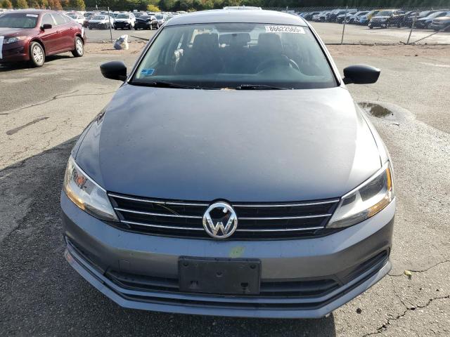 3VW2K7AJ5FM305211 - 2015 VOLKSWAGEN JETTA BASE GRAY photo 5