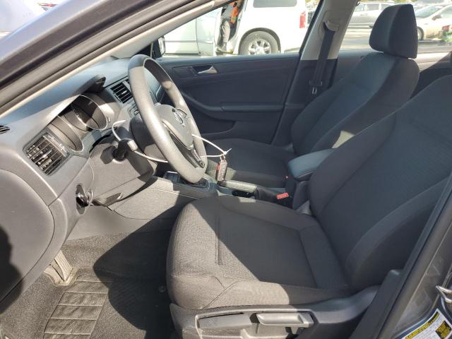 3VW2K7AJ5FM305211 - 2015 VOLKSWAGEN JETTA BASE GRAY photo 7