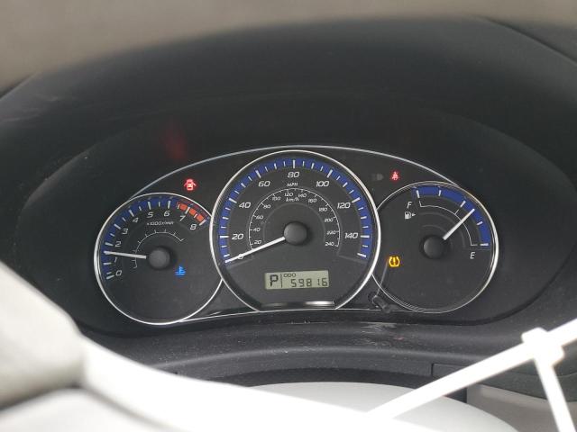 JF2SHABC6BH778033 - 2011 SUBARU FORESTER 2.5X RED photo 9