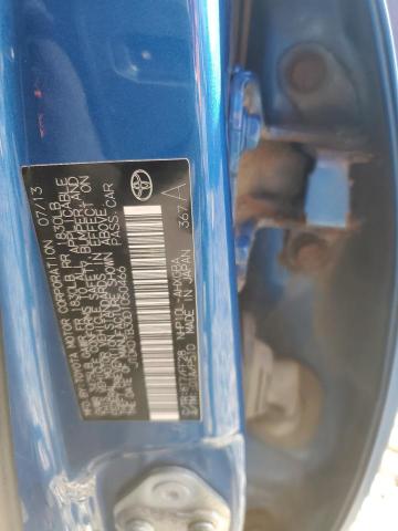 JTDKDTB30D1050466 - 2013 TOYOTA PRIUS C BLUE photo 12