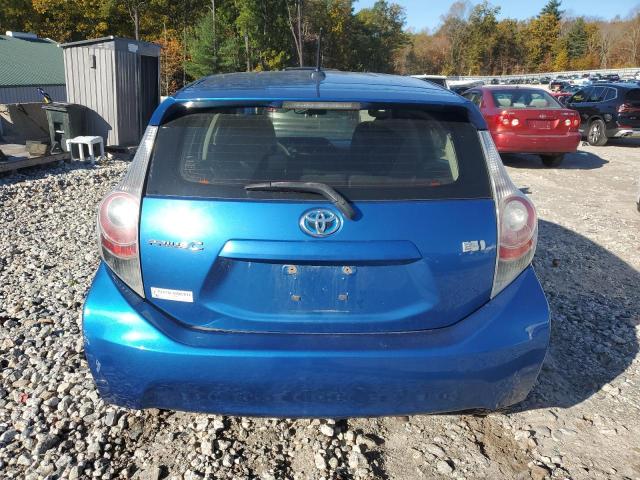 JTDKDTB30D1050466 - 2013 TOYOTA PRIUS C BLUE photo 6