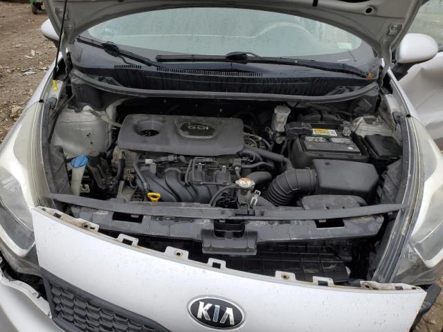 KNADM4A32G6604918 - 2016 KIA RIO LX SILVER photo 11