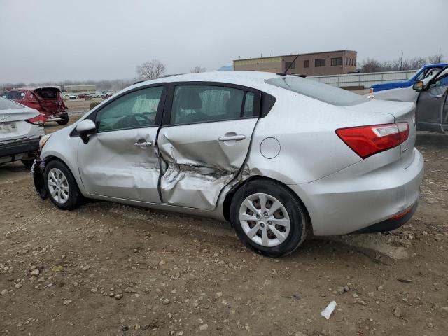 KNADM4A32G6604918 - 2016 KIA RIO LX SILVER photo 2