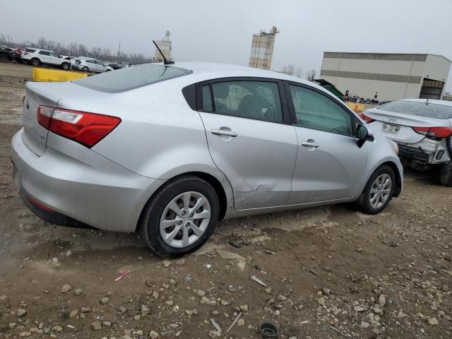 KNADM4A32G6604918 - 2016 KIA RIO LX SILVER photo 3