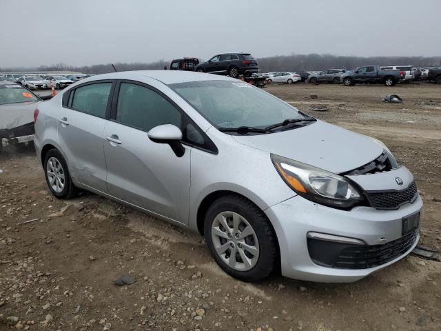 KNADM4A32G6604918 - 2016 KIA RIO LX SILVER photo 4