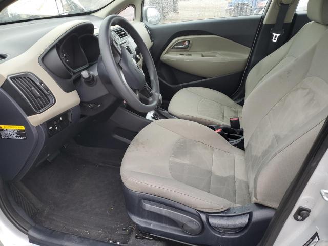 KNADM4A32G6604918 - 2016 KIA RIO LX SILVER photo 7
