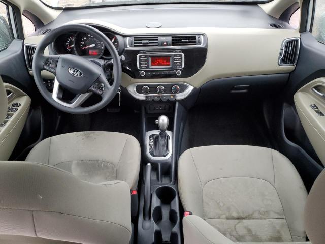 KNADM4A32G6604918 - 2016 KIA RIO LX SILVER photo 8
