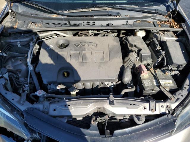 2T1BURHE5KC201810 - 2019 TOYOTA COROLLA L BROWN photo 11