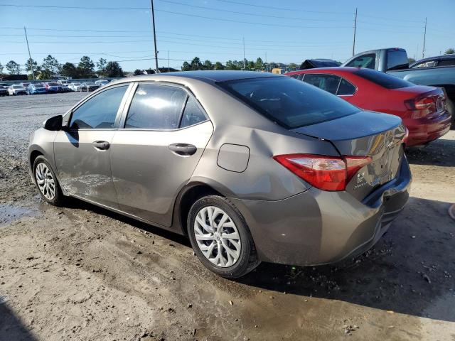 2T1BURHE5KC201810 - 2019 TOYOTA COROLLA L BROWN photo 2