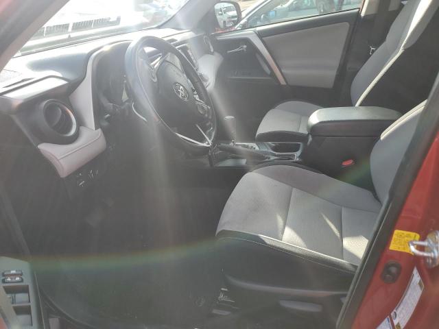 JTMRFREV8HJ156906 - 2017 TOYOTA RAV4 XLE Rojo foto 7