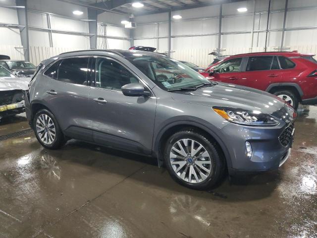 1FMCU9J90NUB65495 - 2022 FORD ESCAPE TITANIUM GRAY photo 4