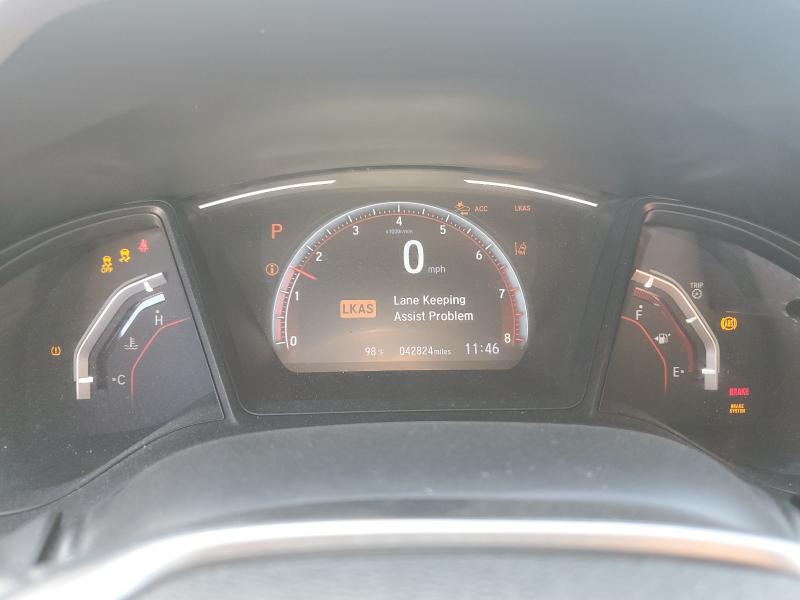 SHHFK7H40MU215615 - 2021 HONDA CIVIC SPORT WHITE photo 9