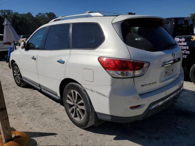 5N1AR2MN3EC682630 - 2014 NISSAN PATHFINDER S WHITE photo 2