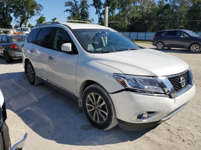 5N1AR2MN3EC682630 - 2014 NISSAN PATHFINDER S WHITE photo 4