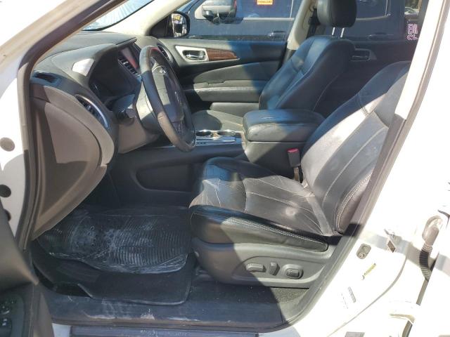 5N1AR2MN3EC682630 - 2014 NISSAN PATHFINDER S WHITE photo 7