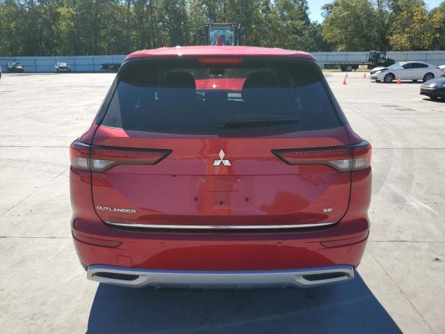 JA4J3UA88PZ009049 - 2023 MITSUBISHI OUTLANDER SE RED photo 6