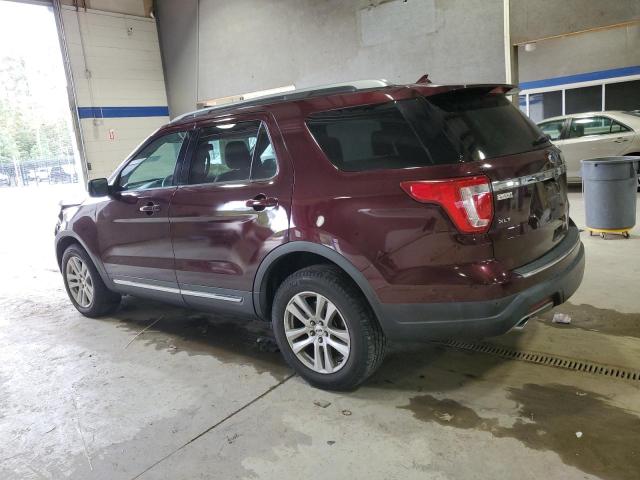 1FM5K8D88JGC03429 - 2018 FORD EXPLORER XLT Բորդո լուսանկար 2