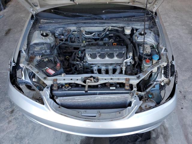 2HGES26835H533277 - 2005 HONDA CIVIC EX SILVER photo 11