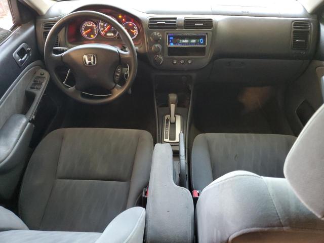 2HGES26835H533277 - 2005 HONDA CIVIC EX SILVER photo 8