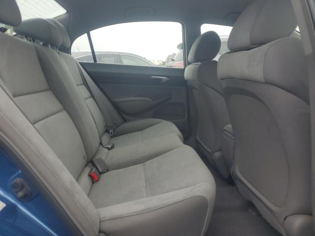 2HGFA1F51BH535970 - 2011 HONDA CIVIC LX BLUE photo 10