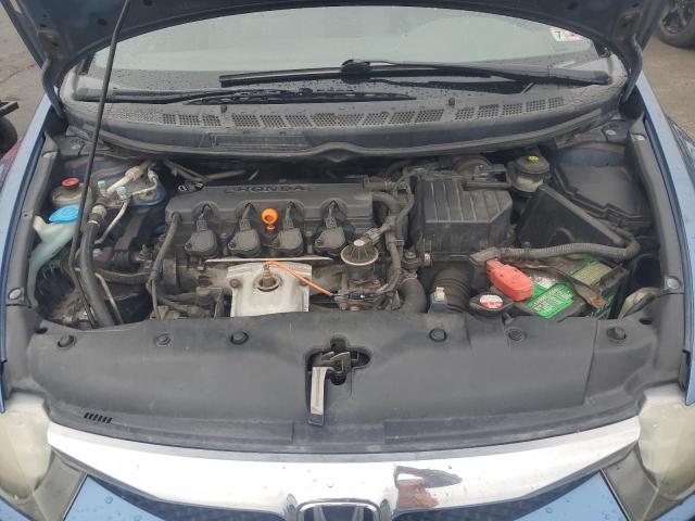 2HGFA1F51BH535970 - 2011 HONDA CIVIC LX BLUE photo 11