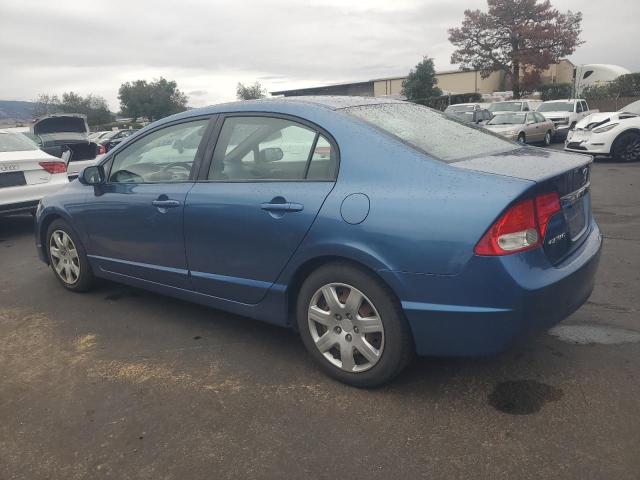 2HGFA1F51BH535970 - 2011 HONDA CIVIC LX BLUE photo 2