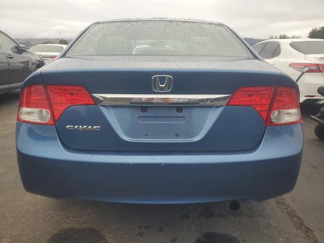 2HGFA1F51BH535970 - 2011 HONDA CIVIC LX BLUE photo 6
