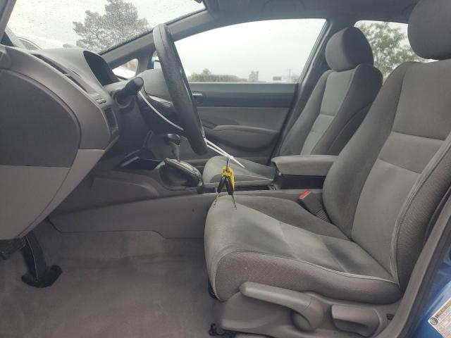 2HGFA1F51BH535970 - 2011 HONDA CIVIC LX BLUE photo 7