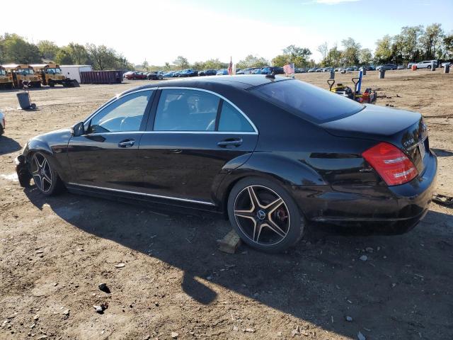 WDDNG9EB8DA532604 - 2013 MERCEDES-BENZ S 550 4MATIC BLACK photo 2
