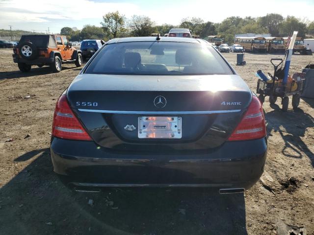 WDDNG9EB8DA532604 - 2013 MERCEDES-BENZ S 550 4MATIC BLACK photo 6