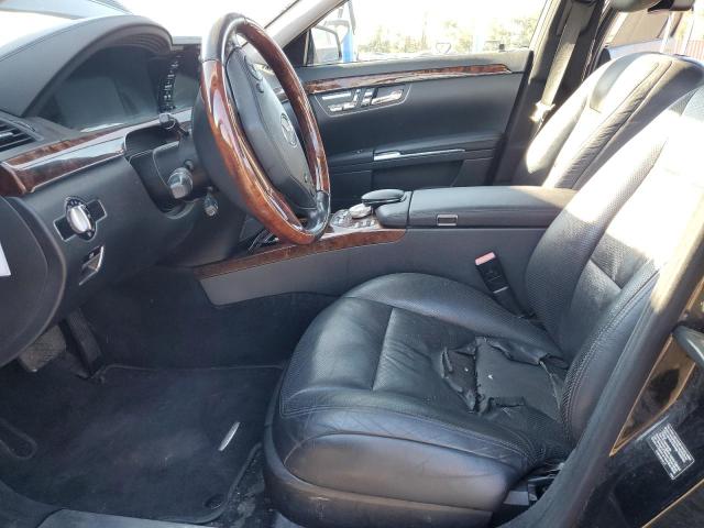WDDNG9EB8DA532604 - 2013 MERCEDES-BENZ S 550 4MATIC BLACK photo 7
