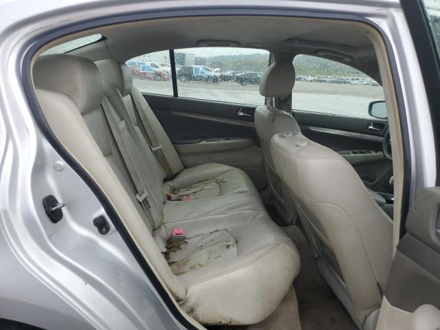 JN1CV6AP7DM720510 - 2013 INFINITI G37 BASE SILVER photo 10