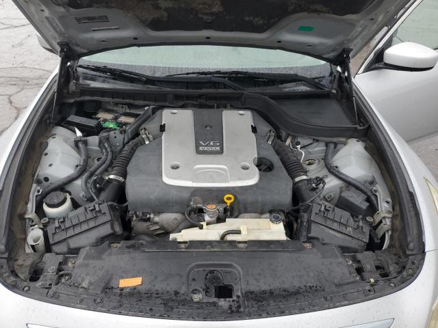 JN1CV6AP7DM720510 - 2013 INFINITI G37 BASE SILVER photo 11