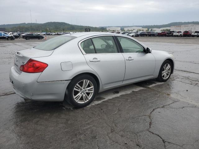 JN1CV6AP7DM720510 - 2013 INFINITI G37 BASE SILVER photo 3