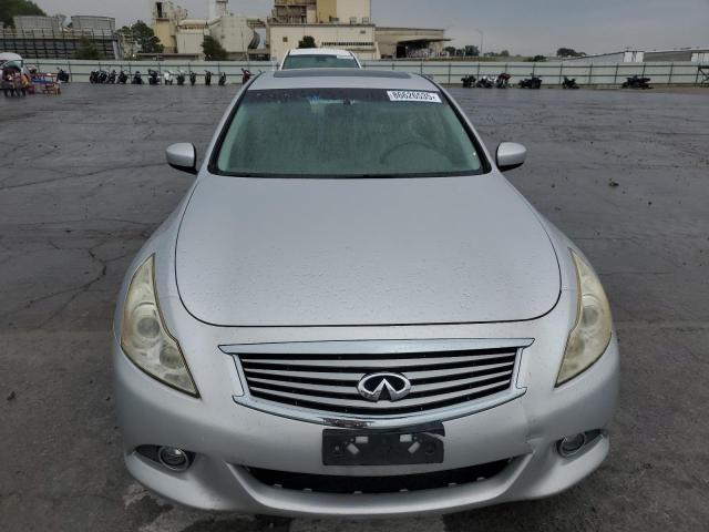 JN1CV6AP7DM720510 - 2013 INFINITI G37 BASE SILVER photo 5