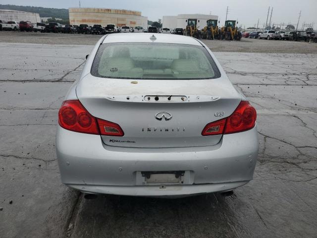 JN1CV6AP7DM720510 - 2013 INFINITI G37 BASE SILVER photo 6