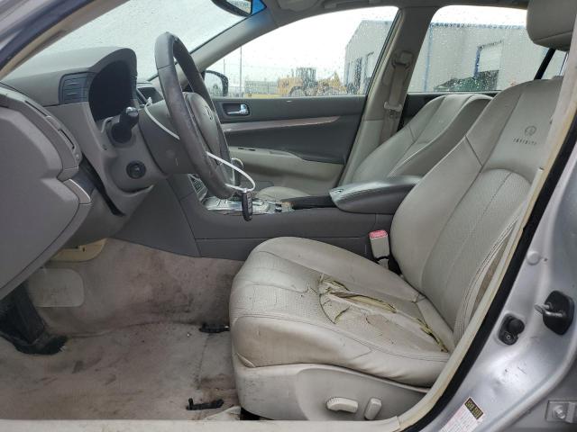 JN1CV6AP7DM720510 - 2013 INFINITI G37 BASE SILVER photo 7