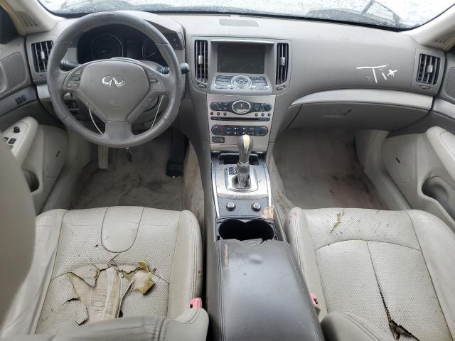 JN1CV6AP7DM720510 - 2013 INFINITI G37 BASE SILVER photo 8